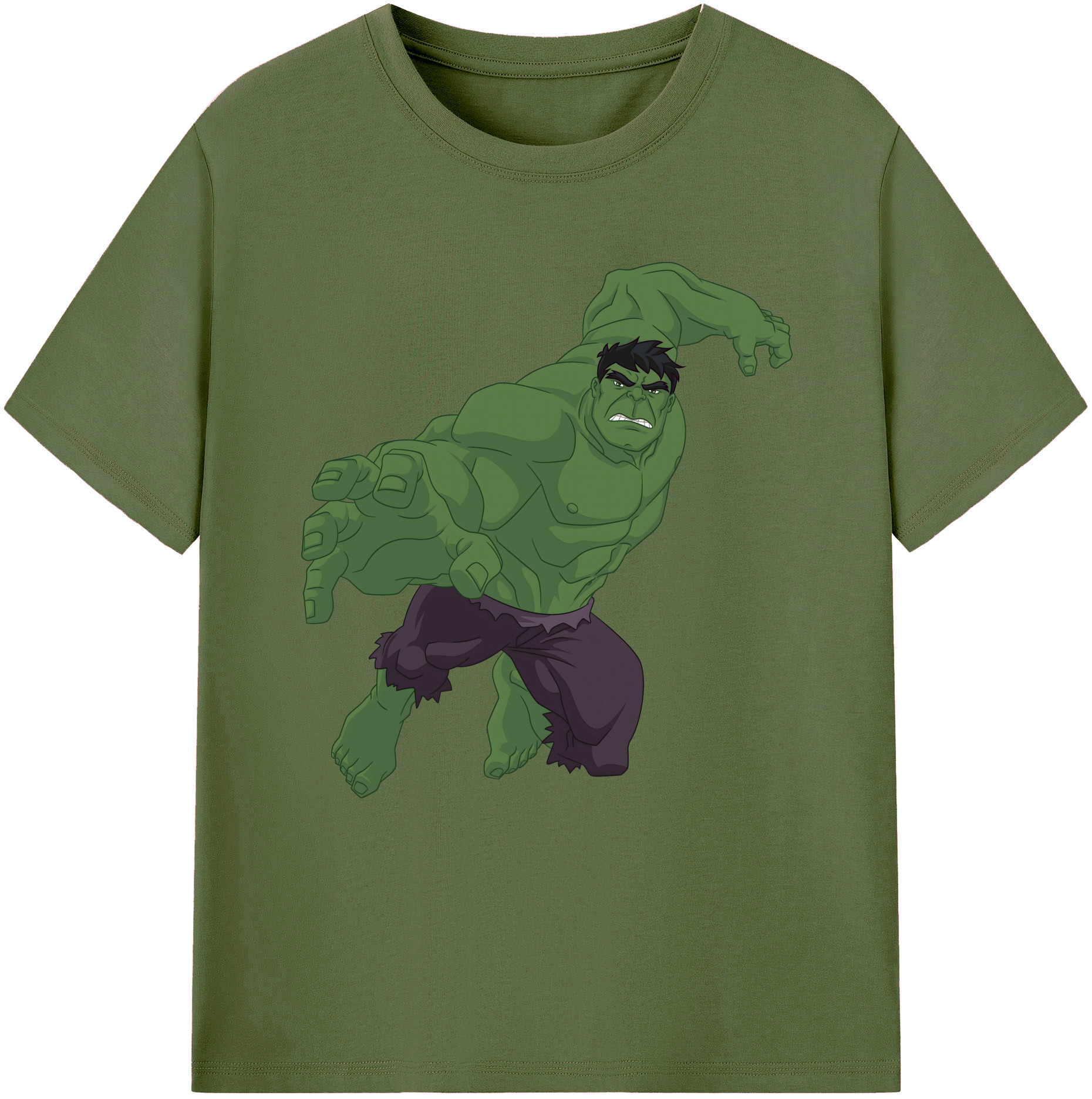 （画像用） アベンジャーズ The Avengers 綿100％半袖Tシャツ（フロントプリント）